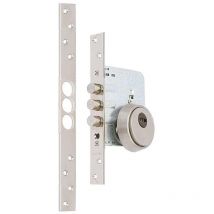 Talleres De Escoriaza - cerradura emb.bulones tesa r201b566ai c/recto,frente inos,c/bombillo, escudo cerrado