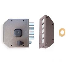 Moia Spa - Cerradura Moia R.632 Golpe.Llave Marron Izquierda