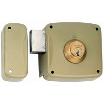 Serratura da applicare con cilindro 5124A, entrata 120mm. Mano sinistra 95124AHE12I Lince