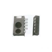 Tover - cerradura sobreponer con varillas golpe y llave 40/I esmaltada oro - 901P