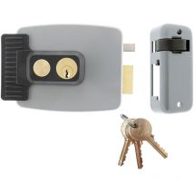 Electro Cerradura De Sobreponer Con Pulsador De Apertura Derecha Jis 1903d Jis