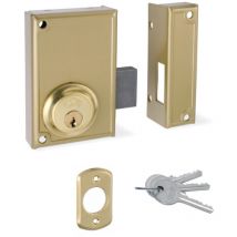 Cerradura De Sobreponer Solo Llave. Derecha Jis 33-7d Jis