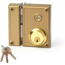 Gâche JIS et serrure à clé gauche 35-7I