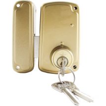 UCEM cerradura ucem 4056-c-hb/65/ izquierda , Cerradura Ucem 4056-c-hb/65/izquierda.- Cerradura de sobreponer con llave.- Acabado hierro esmaltado /