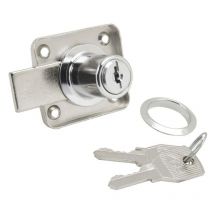 Wolfpack linea profesional cerradura mueble para armario 362/25 mm. cromado