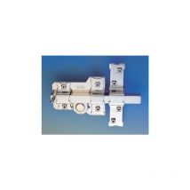 FAC - Cerrojo Sobreponer 115Mm 302-T Niquel Bombillo 50Mm Derecha