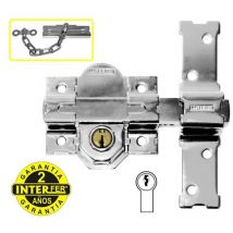 Interfer - Cerrojo sobreponer con llave interior 31-b cilindro 50 mm. c