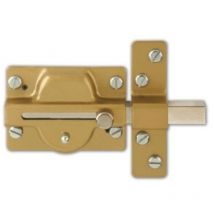 Ausziehbarer Zylinderriegel Ezcurra 300 mit einseitig emailliertem Schlüssel