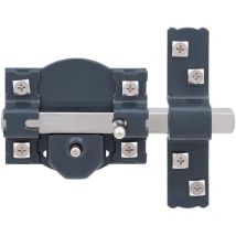 FAC - cerrojo 300-r/ 80-p , Cerrojo 300-r/ 80-p. - Sistema r.- Se acciona por la parte interior con la mano. Para ello se oprime el botón que hay