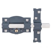 FAC - cerrojo 301-l/120-p , Cerrojo 301-l/120-p. - Sistema l.- Se acciona interior y exteriormente con llave, quedando siempre la barra fija.