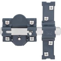 FAC cerrojo fac 301-r/ 80-p , Cerrojo Fac 301-r/ 80-p. - Sistema L.- Se acciona por la parte interior con la mano. Para ello se oprime el botón que