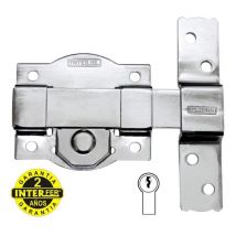 Interfer - Cerrojo sobr. 30 u-izq. 86mm bombillo 45mm izq u.f. ac inter