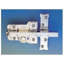 FAC - Cerrojo Sobreponer 115Mm 302-T Niquel Bombillo 50Mm Izquierda