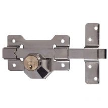 Cays - Cerrojo Sobreponer 50Mm A-1N Niquel Con Bombillo 50Mm