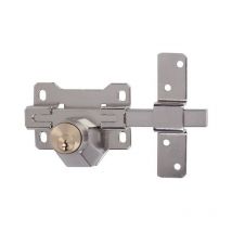 Cerrojo Cays A3N 50 mm Níquel – Seguridad adicional para puertas – Ideal para uso residencial y comercial