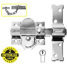 Interfer - Cerrojo sobr. 31 cromado gama v 86mm bomb. 90mm ac