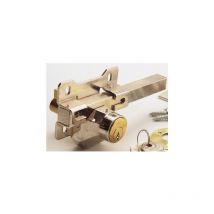 Cerrojo Sobreponer A-4N Niquel Con Bombillo 50Mm Cays