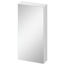Cersanit - City - Armadietto a specchio, 80x40x14 cm, 1 anta, cerniere a sx/dx, bianco S584-022-DSM