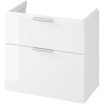Cersanit - City - Mobiletto da lavabo, 72x79x45 cm, 2 cassetti, bianco S584-018-DSM