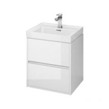 Cersanit - Crea - Meuble-lavabo, 53x49x40 cm, 2 tiroirs, blanc S924-002