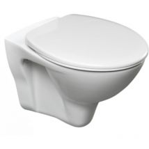 Fayans S-line Pro Wand-WC + Sitz, Weiß (S-LinePro) - Cersanit