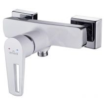 Cersanit - Mille - Mitigeur de douche, blanc/chrome S951-033