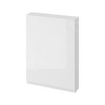 Cersanit - Moduo - Armoire 80x59x14 cm, 1 porte, charnières l/p, blanc S929-016