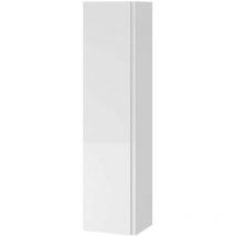 Moduo - Armoire haute, 160x40x34 cm, 1 porte, charnières g/d, miroir intérieur, blanc S590-020-DSM - Cersanit