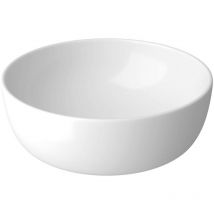 Moduo - Lavabo da appoggio, diametro 40 cm, senza troppopieno, bianco K116-048 - Cersanit