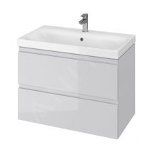 Moduo - Meuble-lavabo, 57x80x45cm, 2 tiroirs, gris S929-007 - Cersanit