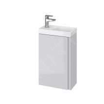 Moduo - Meuble-lavabo, 59x39x22 cm, 1 porte, charnières g/d, gris S929-013 - Cersanit