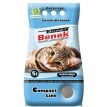 Certech Super Benek Compact Naturel - Litière Agglomérante Pour Chats 5 L