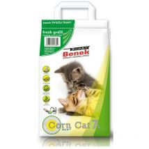 Certech Super Benek Corn Cat Fresh Grass - Katzenstreu aus Mais, klumpend, 7 l
