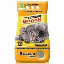 Certech Super Benek Standard Natural - Litière Agglomérante Pour Chat 5 L