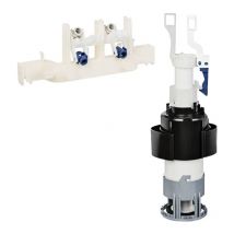 Regiplast - Cesame CE70 cisterna empotrada mecanismo de descarga con base y placa.