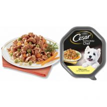Cesar Cane Scelta dello Chef 150gr Pollo Verdure e Riso integrale