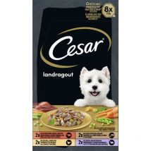 Cesar Hundenassfutter Adult 8 X 150 G Landküche Selektion
