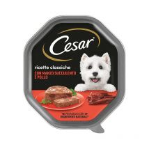 Ricette Classiche per Cane Adult Mini da 150 gr Manzo e Pollo - Cesar