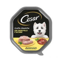 Ricette Classiche per Cane Adult Mini da 150 gr Pollo e Tacchino - Cesar