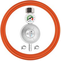 Cellfast zestaw przyłączeniowy reduktor z manometrem + wąż 2,0m propan-buta