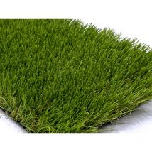 Ifloor - Césped artificial eros. Altura 35 mm. Medidas 2 x 5 m. (10 m2). Irresistible.