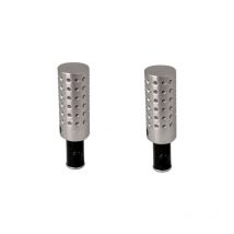 2 embouts pour barre de vitrage, Diam.10 mm, gris Design - Cessot