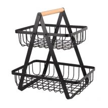 Loft - cesta de 2 niveles para frutas y especias E-8084