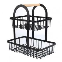 Loft - cesta de 2 niveles para frutas y especias E-8104