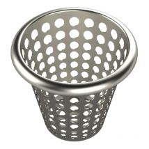 Limatec - Cesta de acero inoxidable filtración residuos desagüe suelo salida 100 mm