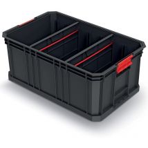 Kistenberg - cesta de herramientas modular Negro y rojo