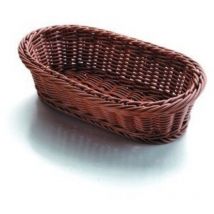Cesta de pan oval marron 23X16X8 Lacor