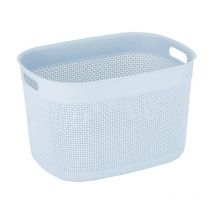 Contenedor Kis Filo Baskets xl Stone Blue - dimensiones 44x33x27h cm