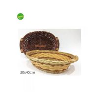 Cesta Ovale 50x40 cm – Handyfaidate – Cesta in plastica – 2 colori assortiti