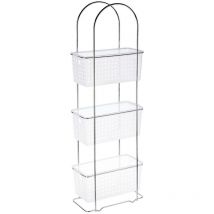 Five - Scaffale trasparente a 3 livelli - 5